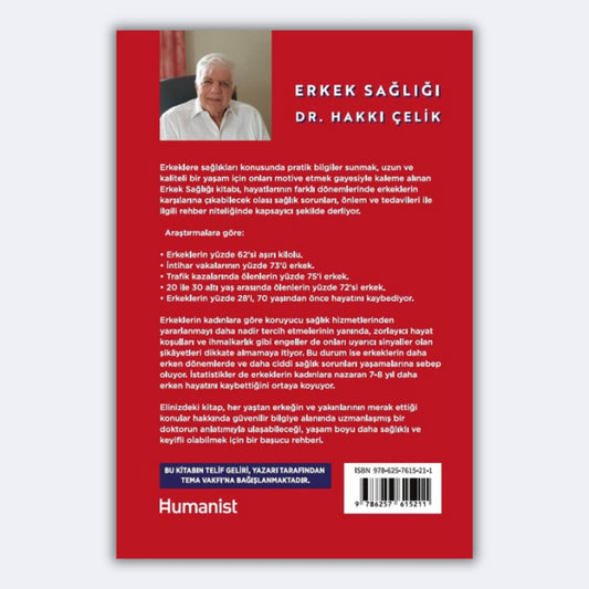 Erkek Sağlığı - Erkekler için Yaşam Boyu Sağlık Rehberi - Dr. Hakkı Çelik