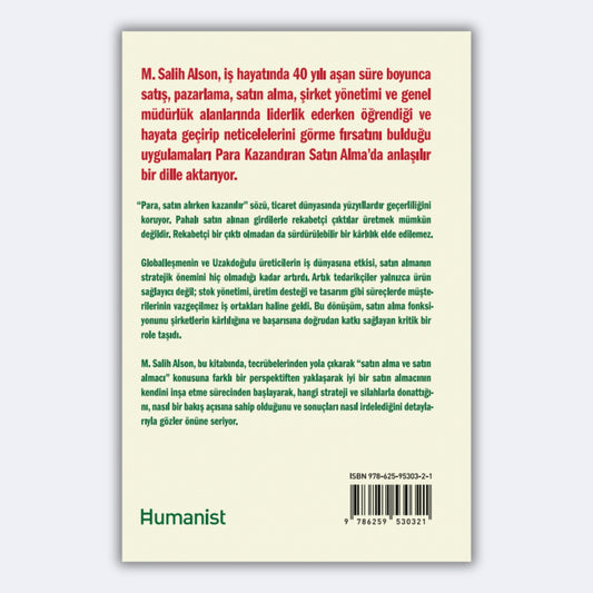 Para Kazandıran Satın Alma - Para, Satın Alırken Kazanılır! - M. Salih Alson